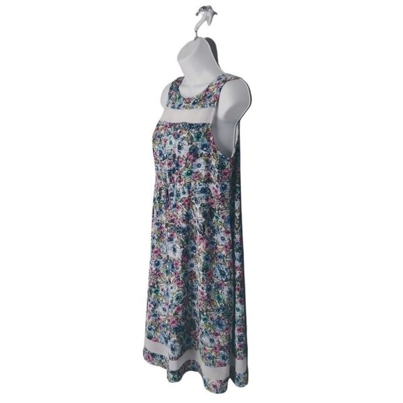 Stork & Babe Maternity Floral Midi Dress, M - Picture 5 of 8